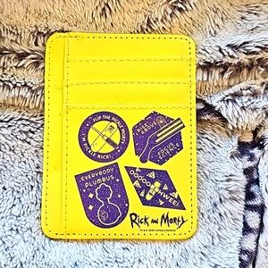 Rick and Morty, Wallet ID Holder, Pickle Rick Poopybutthole Plumbus, Loot Crate